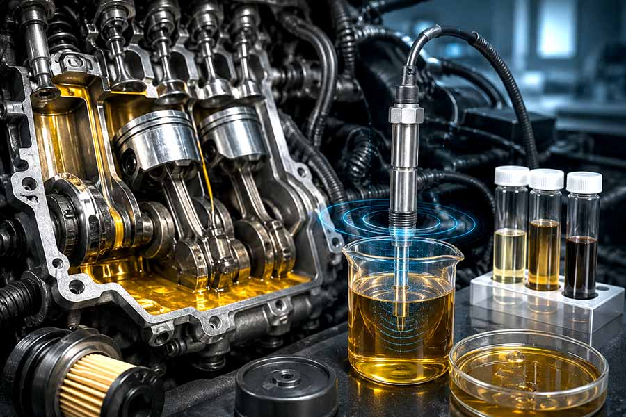 analyse dielectrique huile moteur automobile diagnostic