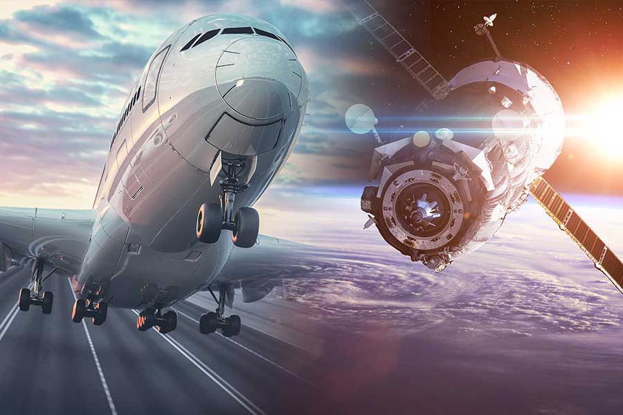 applications capacitives aeronautique spatial