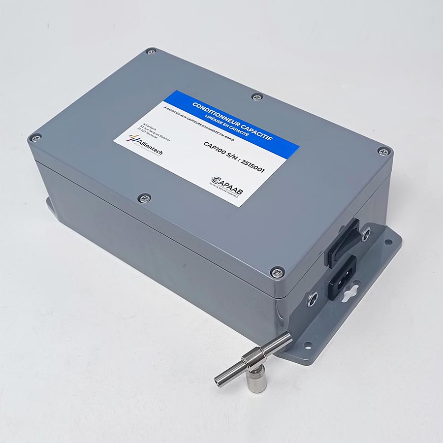 conditionneur capacitif cap100 boitier industriel 4