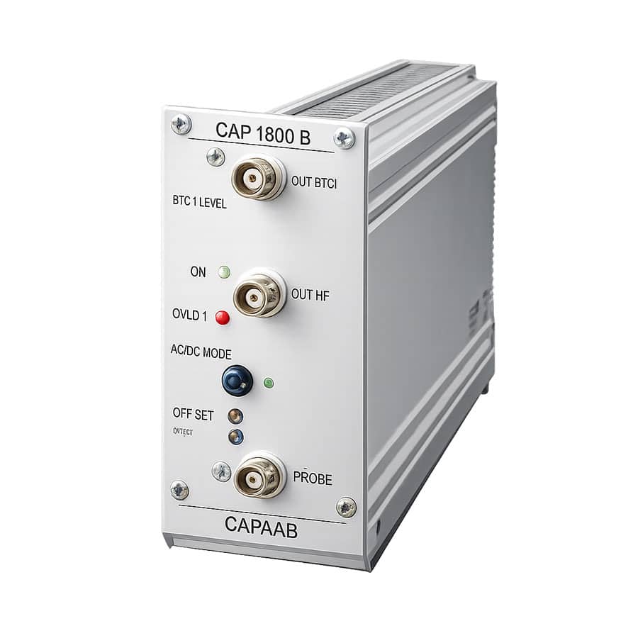 conditionneur capacitif cap1800 capteur triaxial pseudo 5 mesure sans contact