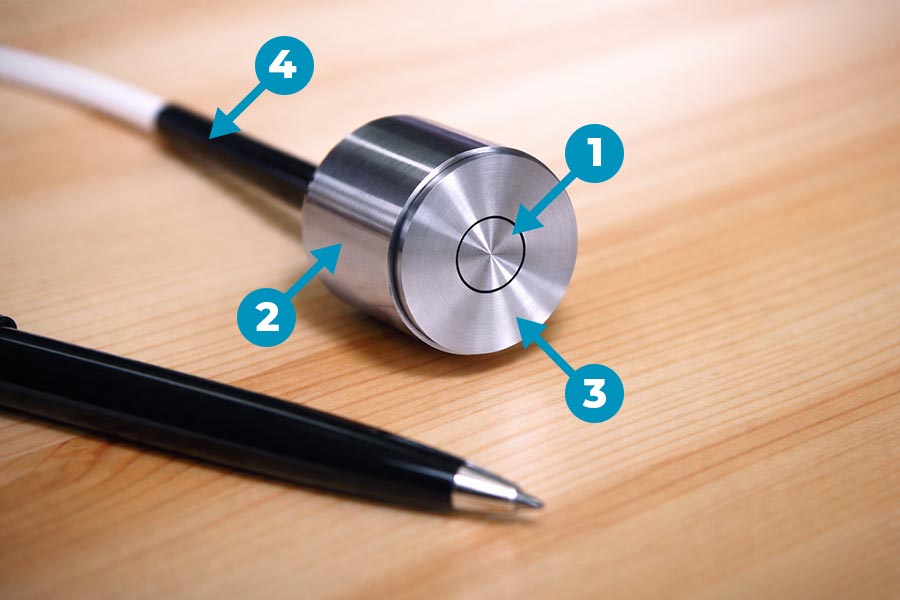 mesure distance capteur capacitif
