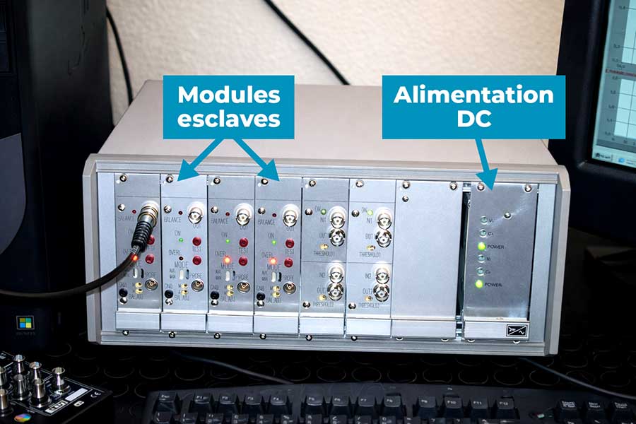 mesure distance conditionneur capteurs capacitifs