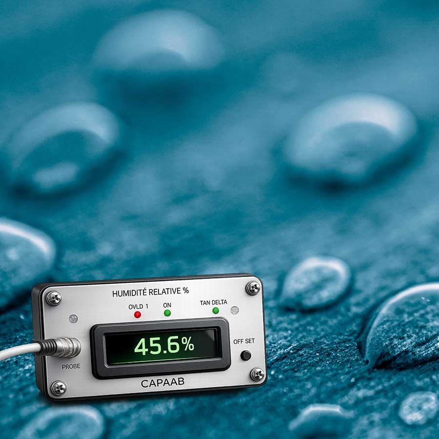 pont capacito resistif pcr100 mesure humidite volume
