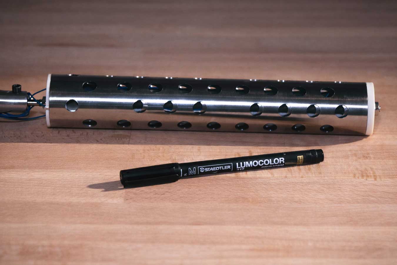sonde capacitive mesure niveau liquide header 2 assemblage prototype large